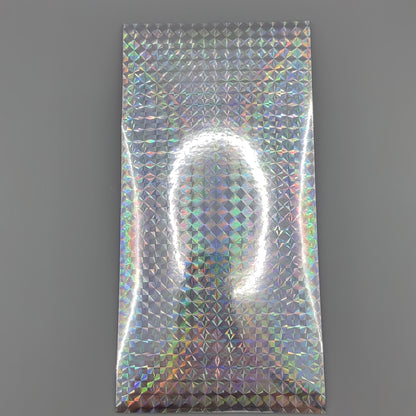 Silver Prism Adhesive Reflective Holographic Fishing Lure Tape