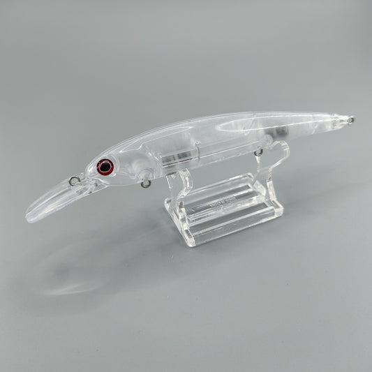 M014 145mm 14.5g Unpainted Minnow Plastic Fishing Lure Blank