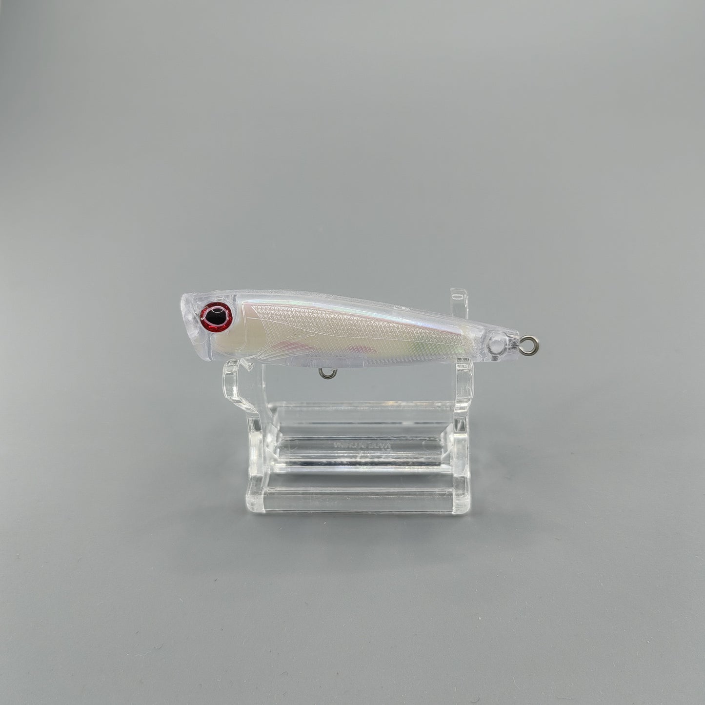 T006 65mm 5.6g Unpainted Topwater Plastic Fishing Lure Blank