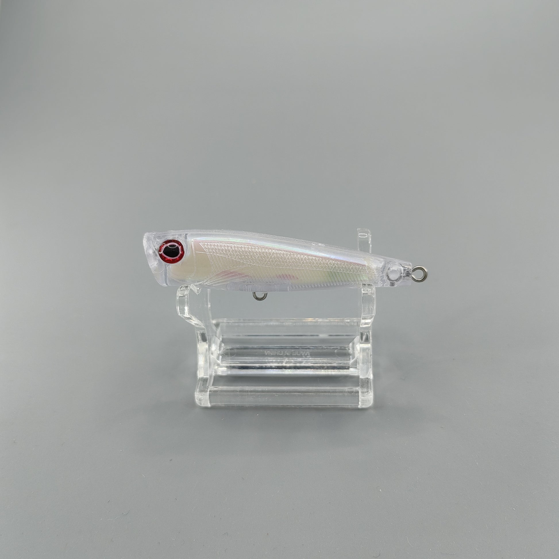 T006 65mm 5.6g Unpainted Topwater Plastic Fishing Lure Blank