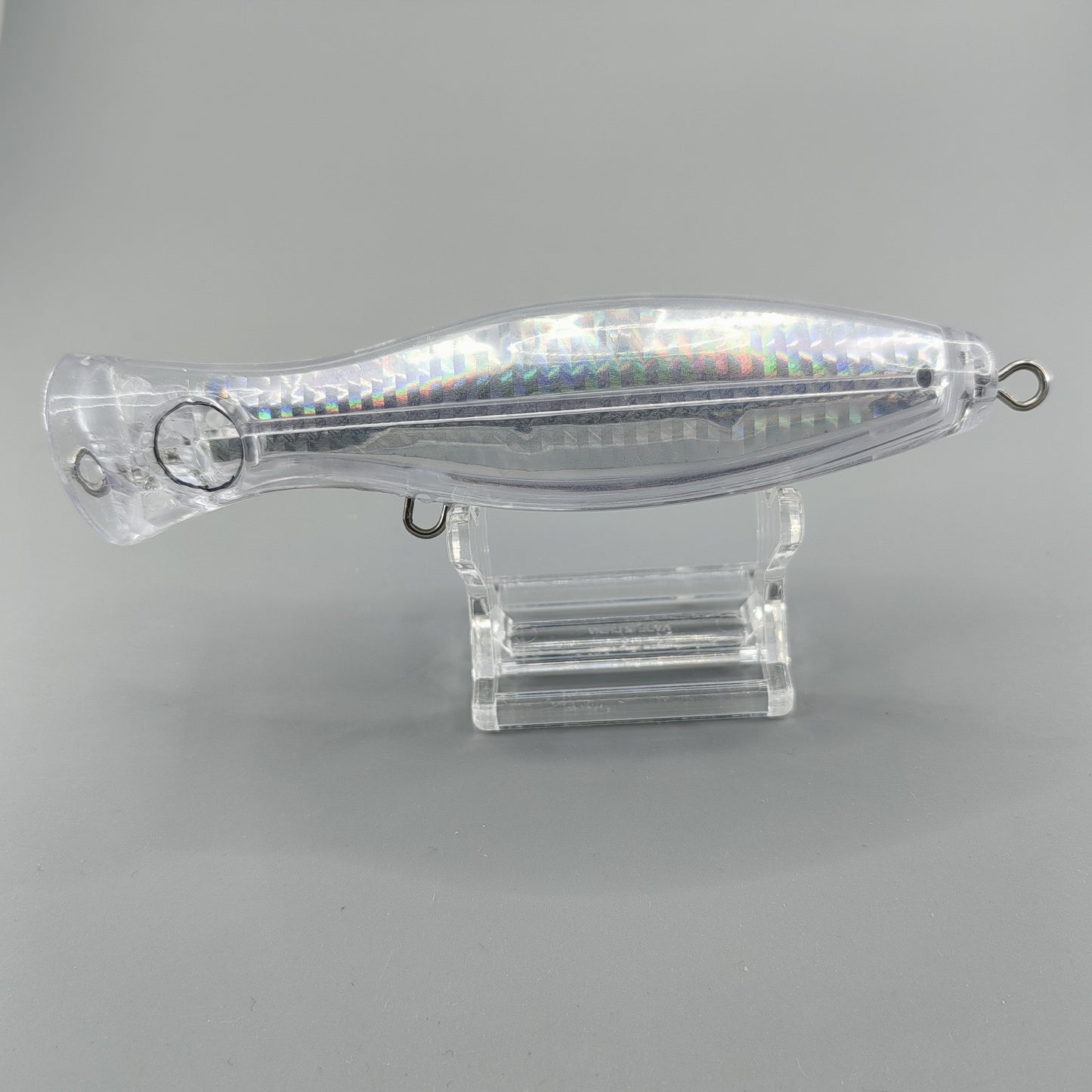 T008 120mm 36.7g Unpainted Topwater Plastic Fishing Lure Blank