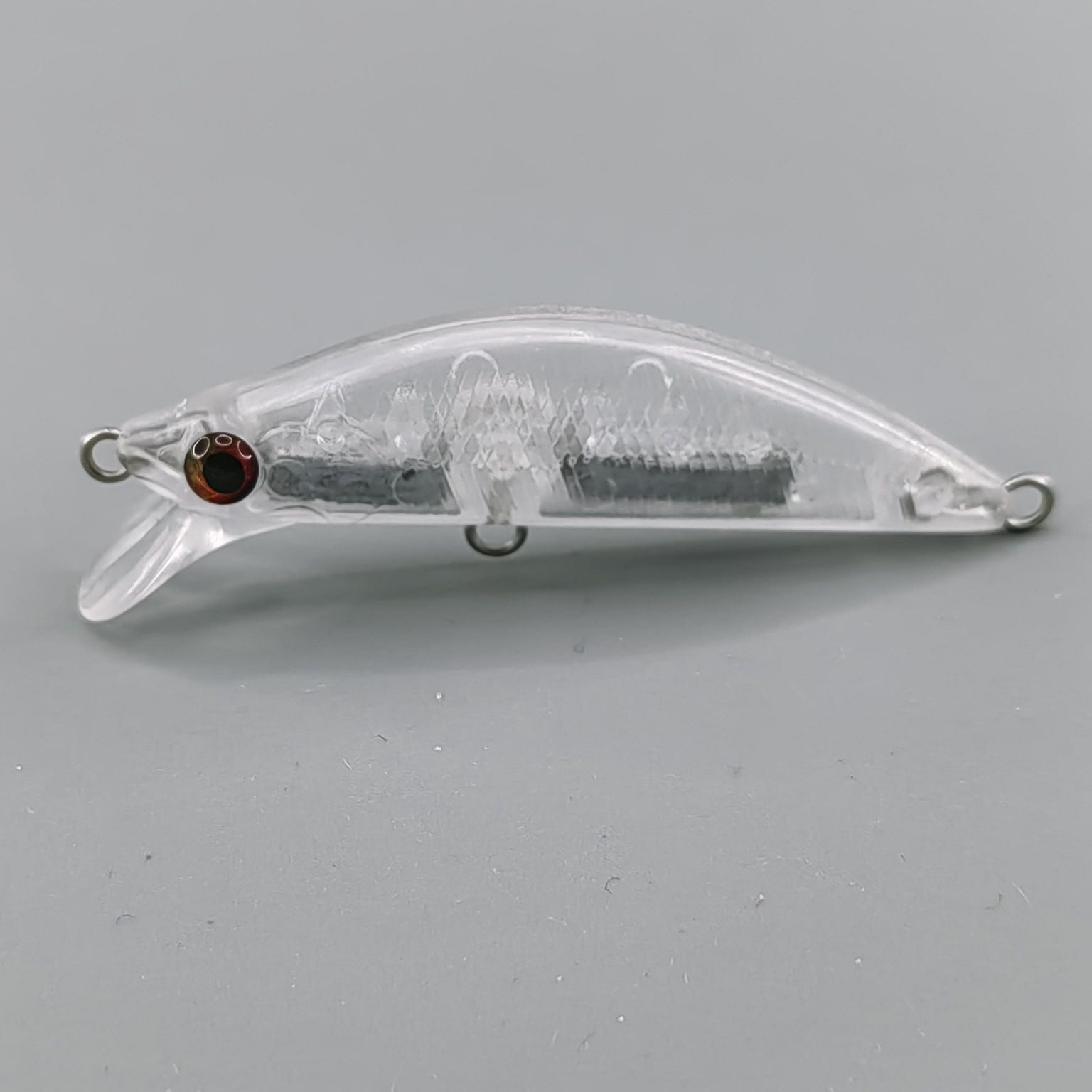 M073 55mm 4.8g Unpainted Minnow Plastic Fishing Lure Blank