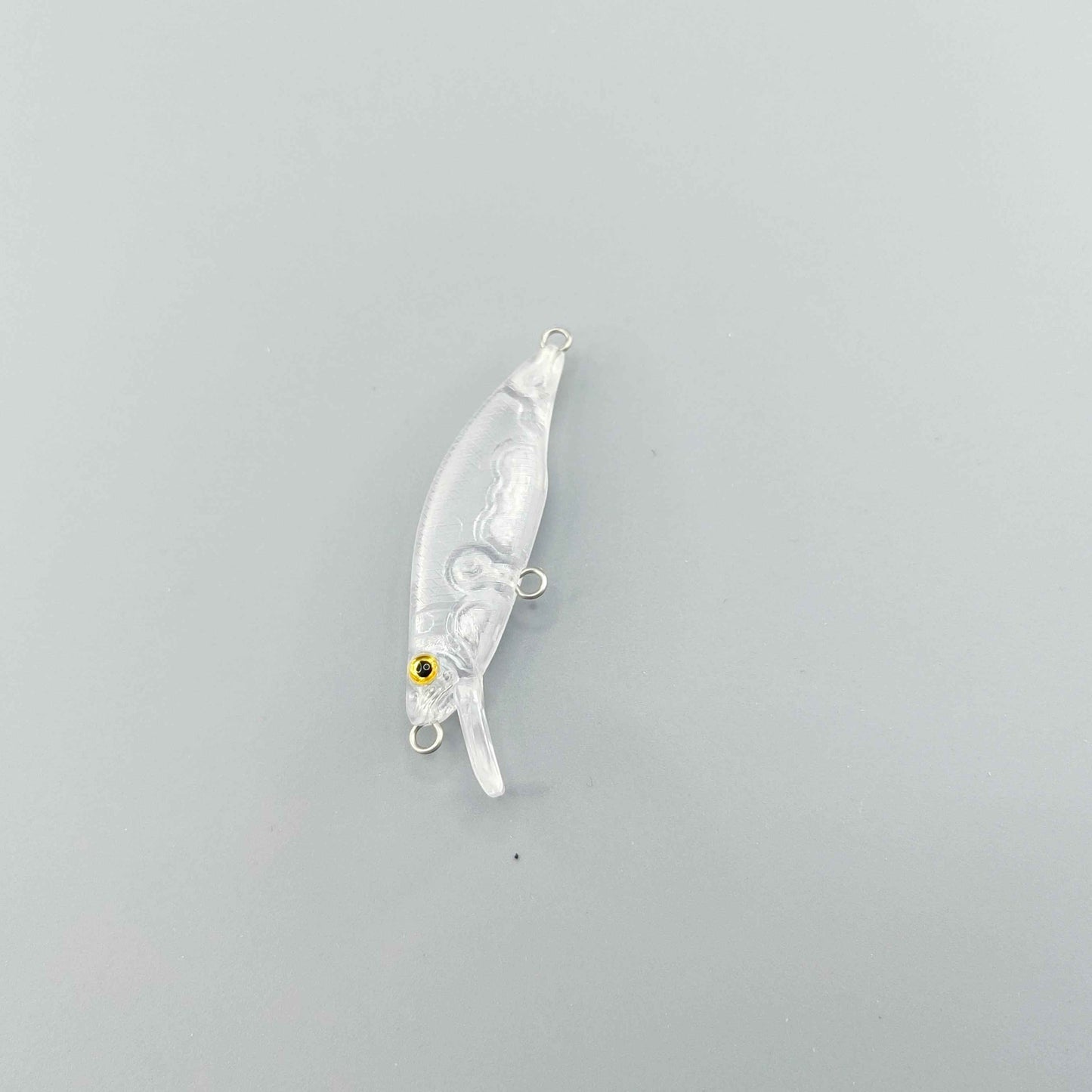 M074 50mm 3.2g Unpainted Minnow Plastic Fishing Lure Blank