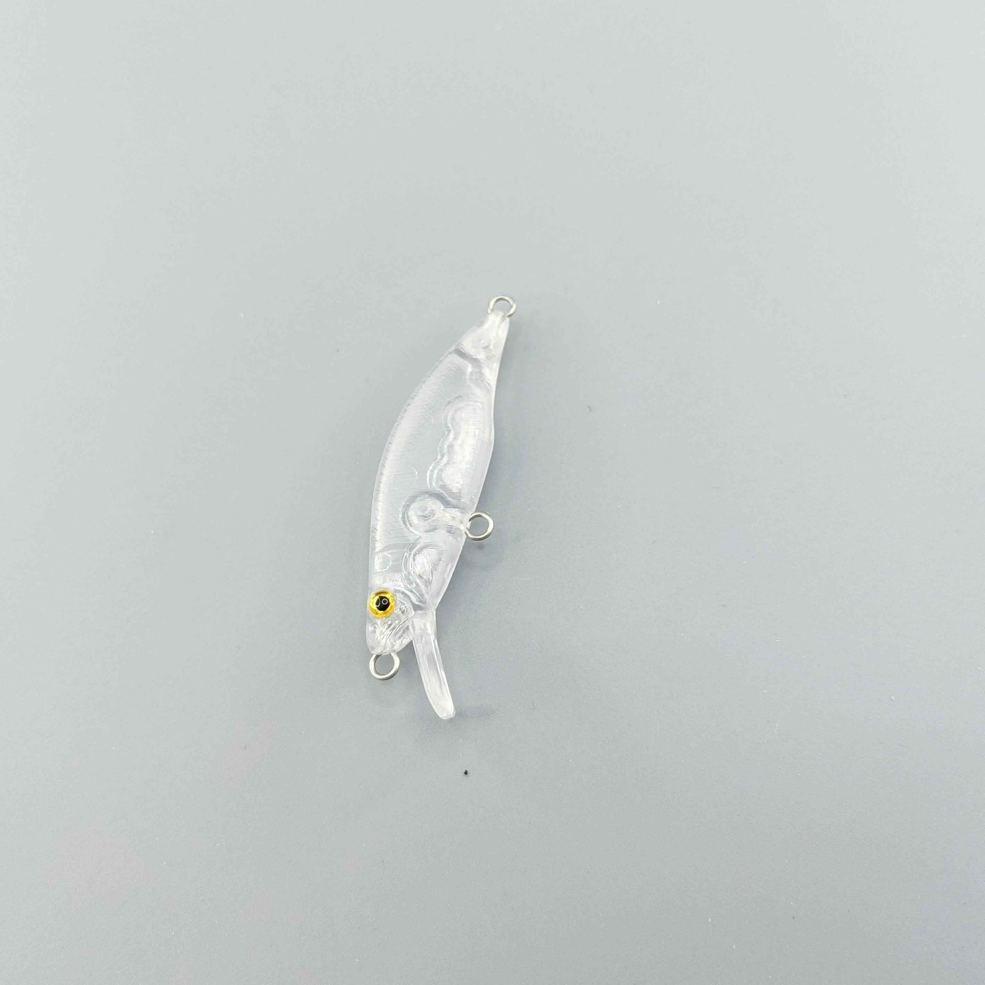 M074 50mm 3.2g Unpainted Minnow Plastic Fishing Lure Blank