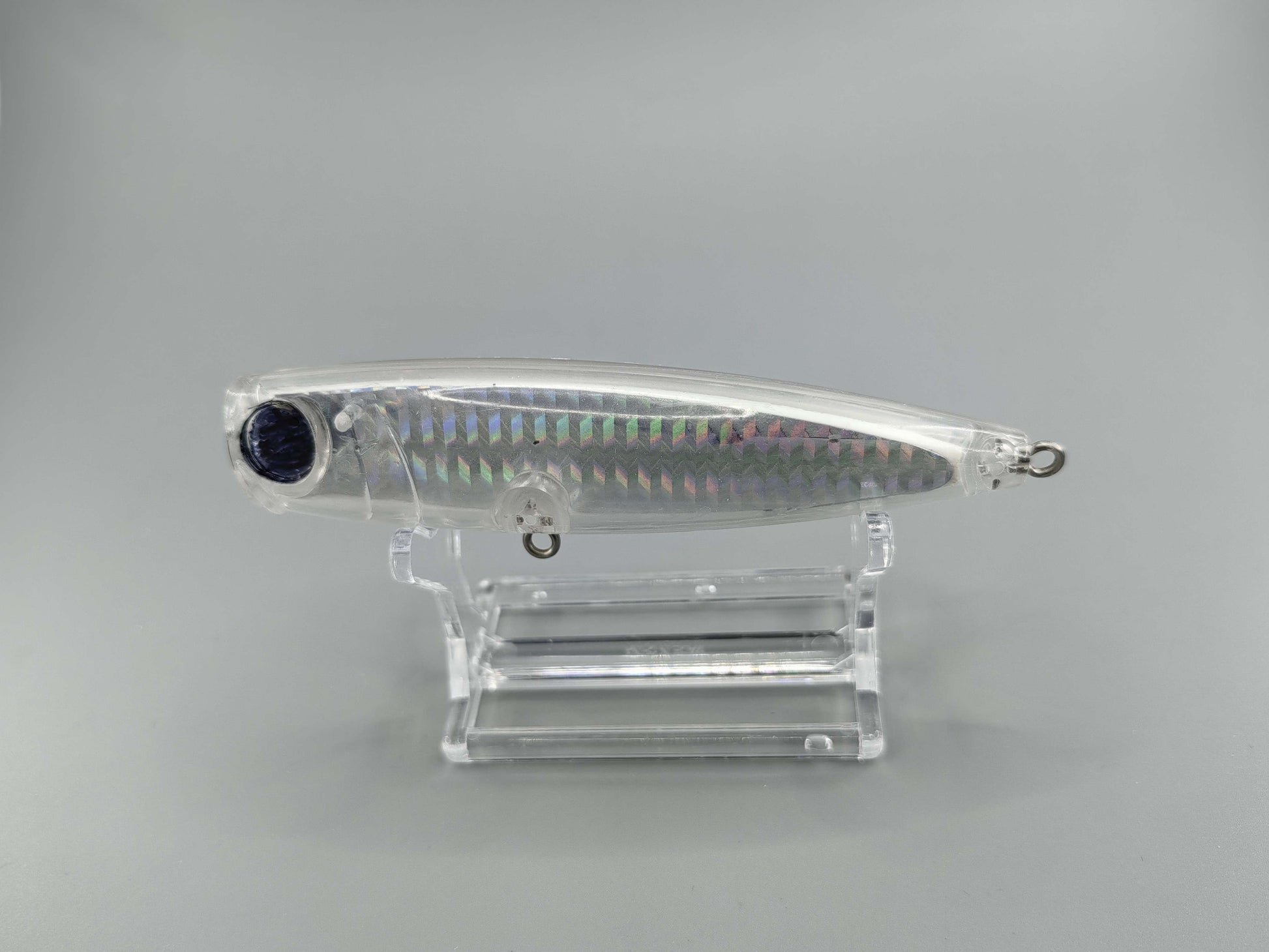 T018 105mm 20.3g Unpainted Topwater Plastic Fishing Lure Blank