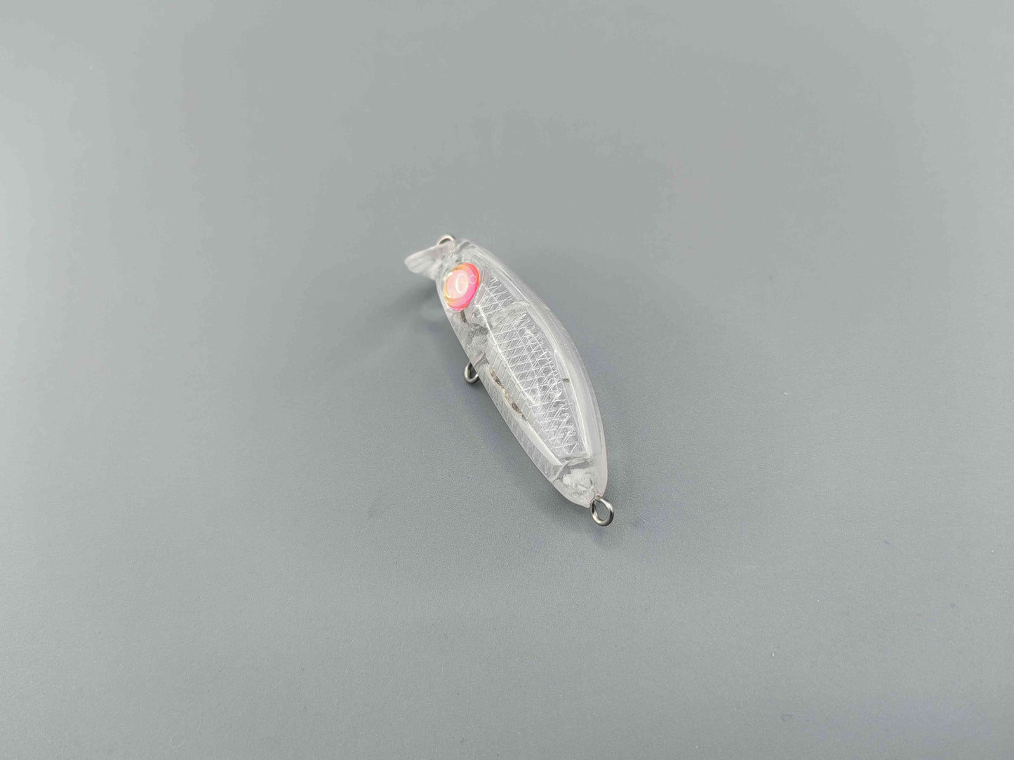 M053 40mm 2.3g Unpainted Minnow Plastic Fishing Lure Blank