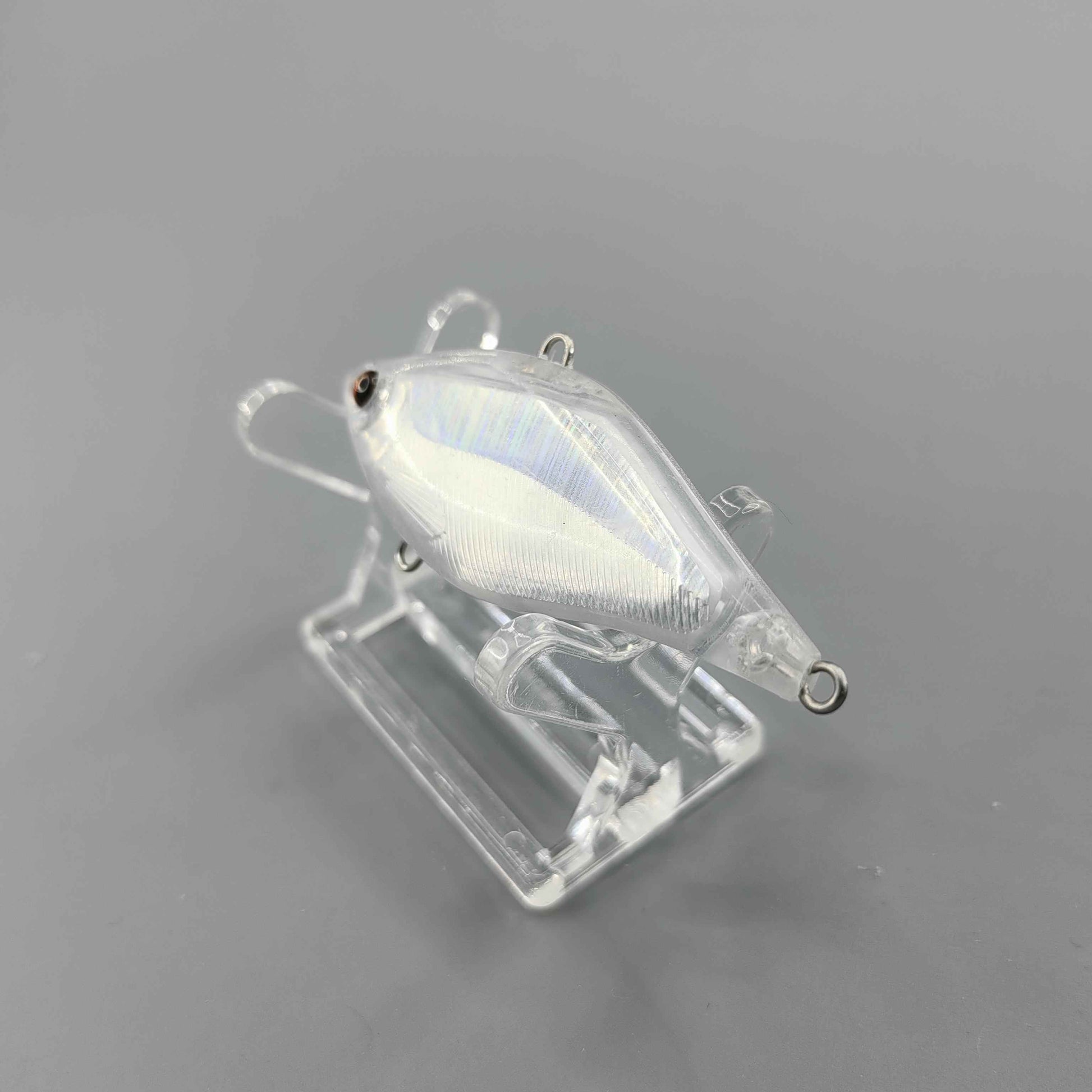 L006 60mm 11.3g Unpainted Sinking Lipless Plastic Fishing Lure Blank