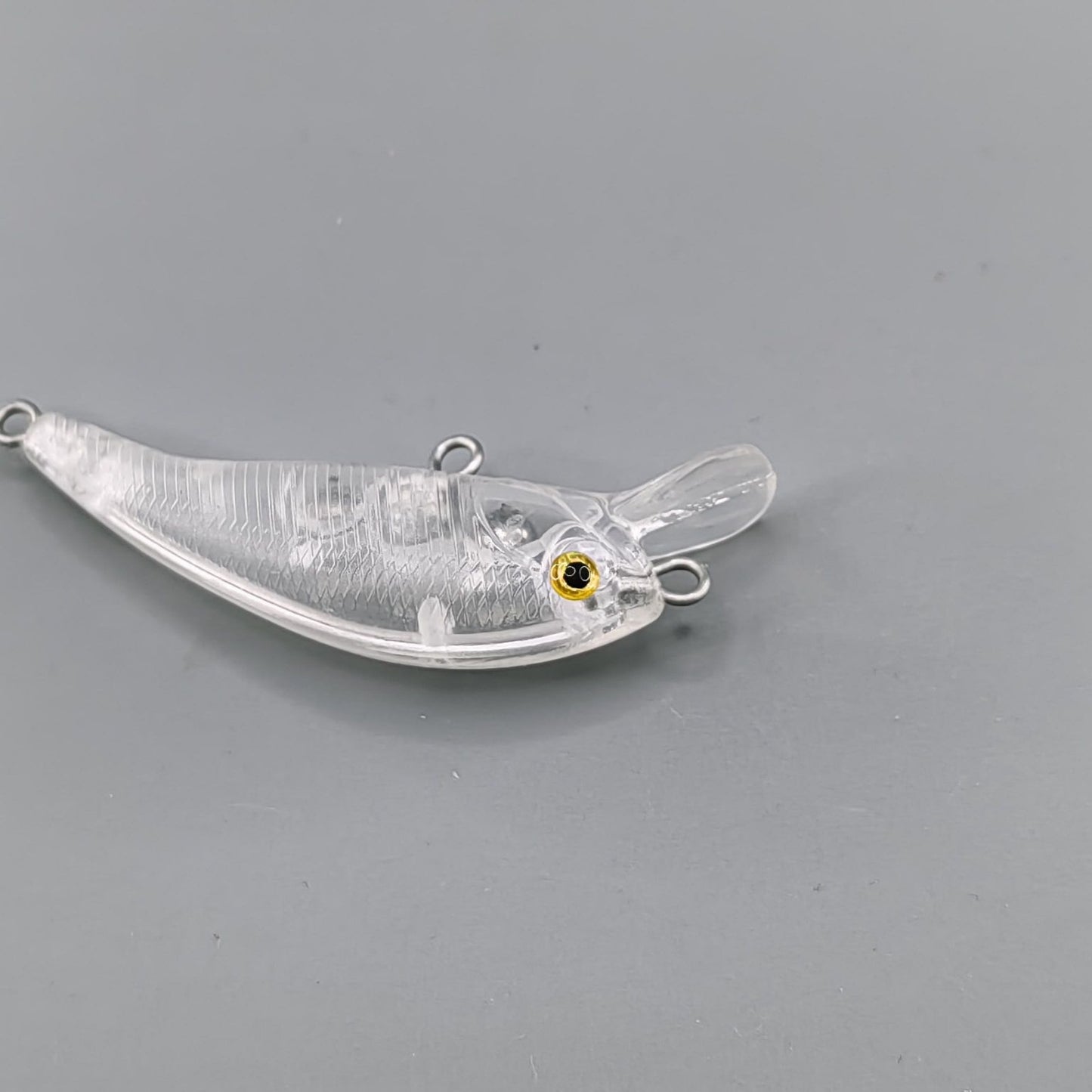 M022 50mm 3g Unpainted Minnow Plastic Fishing Lure Blank