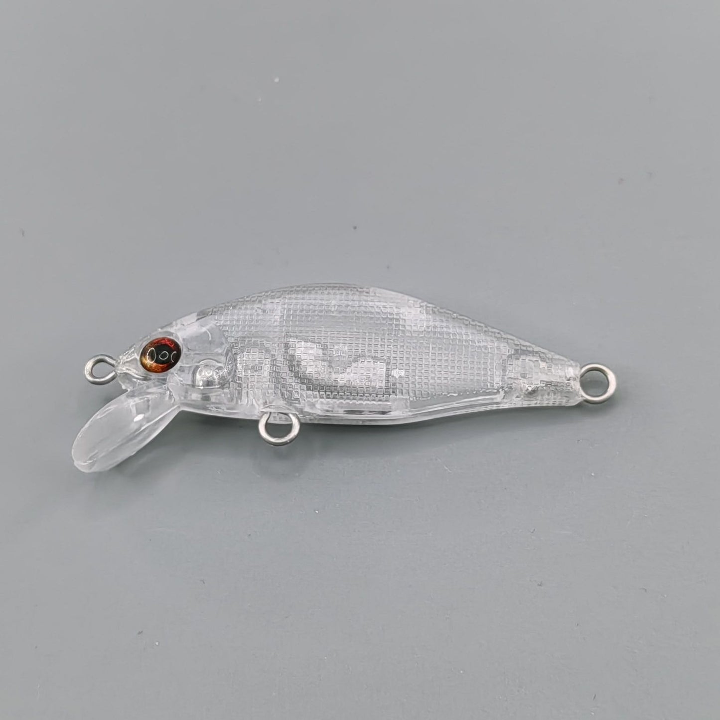 M020 45mm 3.6g Unpainted Minnow Plastic Fishing Lure Blank