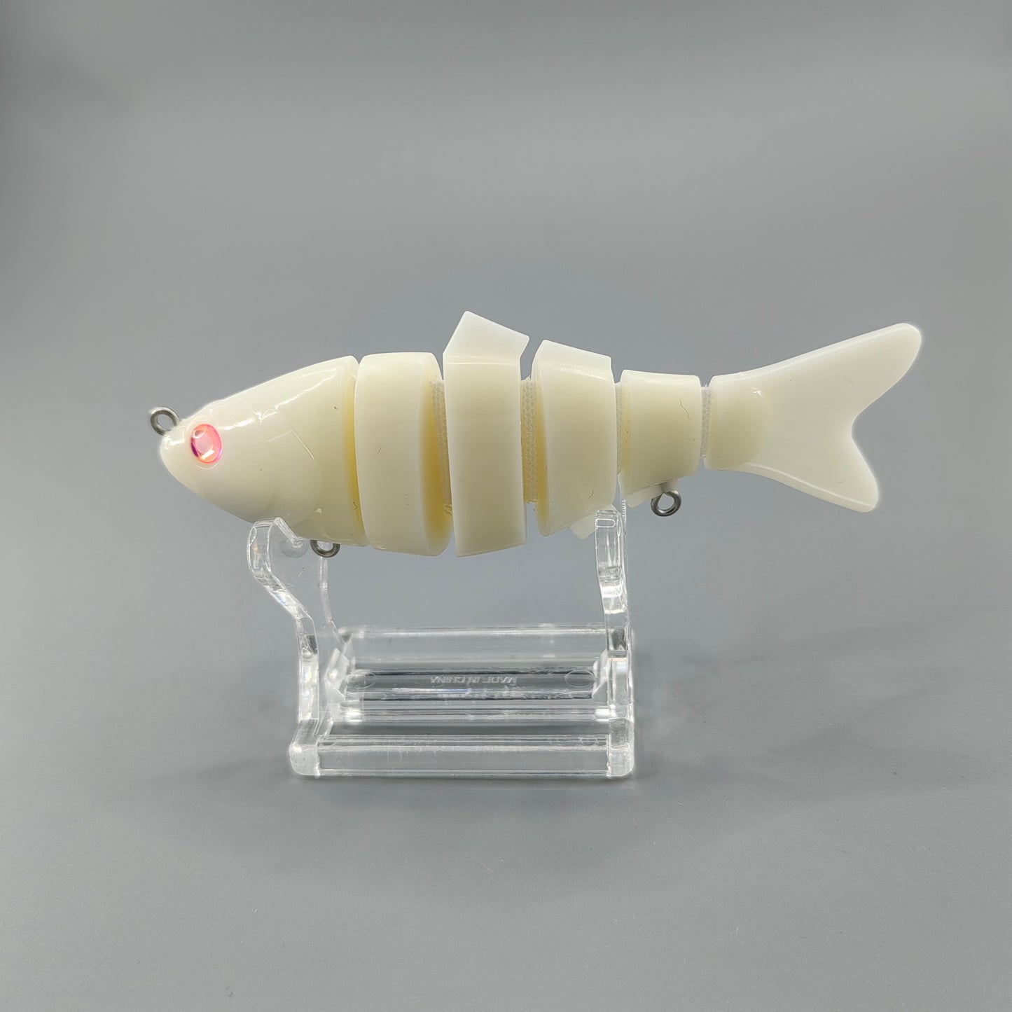 W005 100mm 18.1g Unpainted Swimbait Joint Fishing Lure Blank