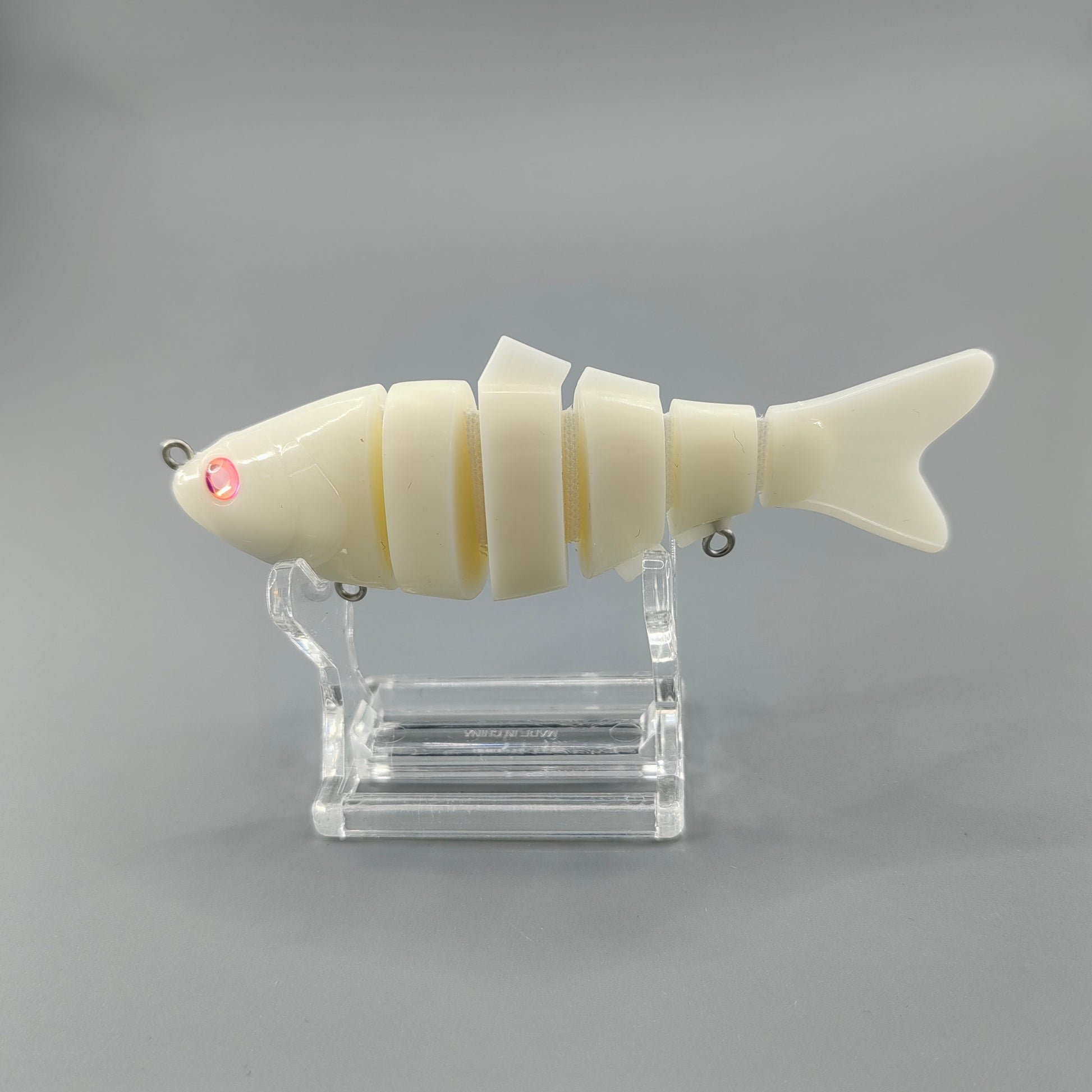 W005 100mm 18.1g Unpainted Swimbait Joint Fishing Lure Blank