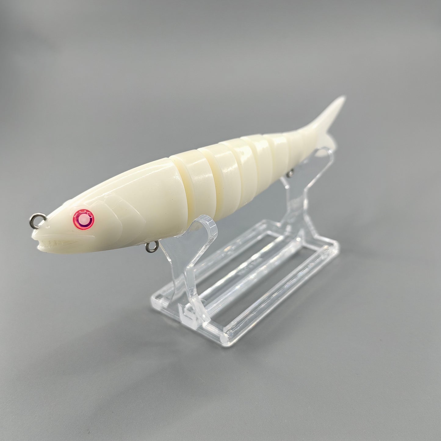 W007 130mm 18.1g Unpainted Swimbait Joint Fishing Lure Blank