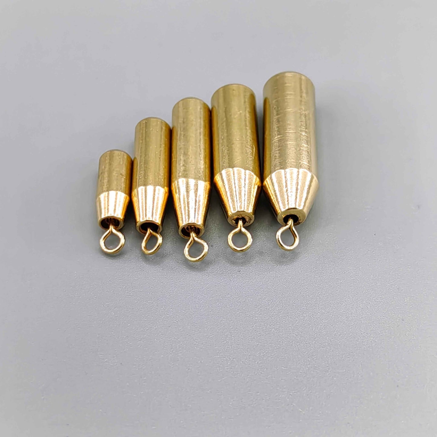  Brass Cylinder Drop Shot Weight