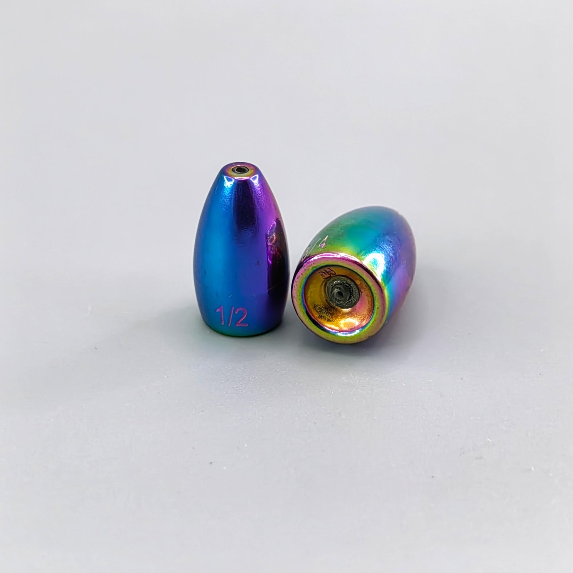 Dazzle Plating Tungsten Worm Bullet Weight