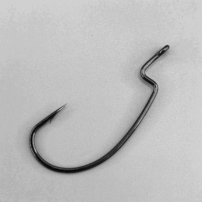 BKK 3x Strong Cutting Delta Offset  Worm Hook