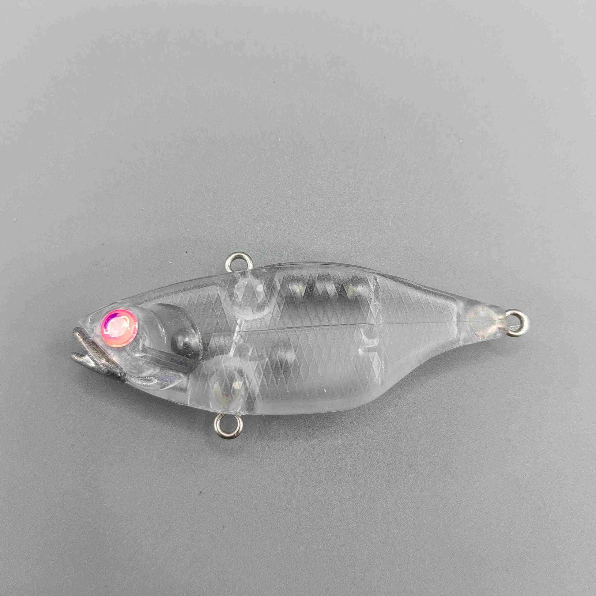 L013 JACKLL TN60 Unpainted Sinking Lipless VIB Fishing Lure Blank