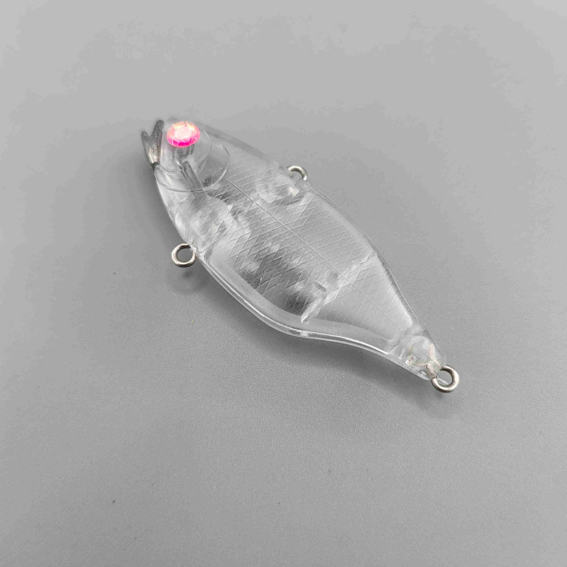 L013 JACKLL TN60 Unpainted Sinking Lipless VIB Fishing Lure Blank