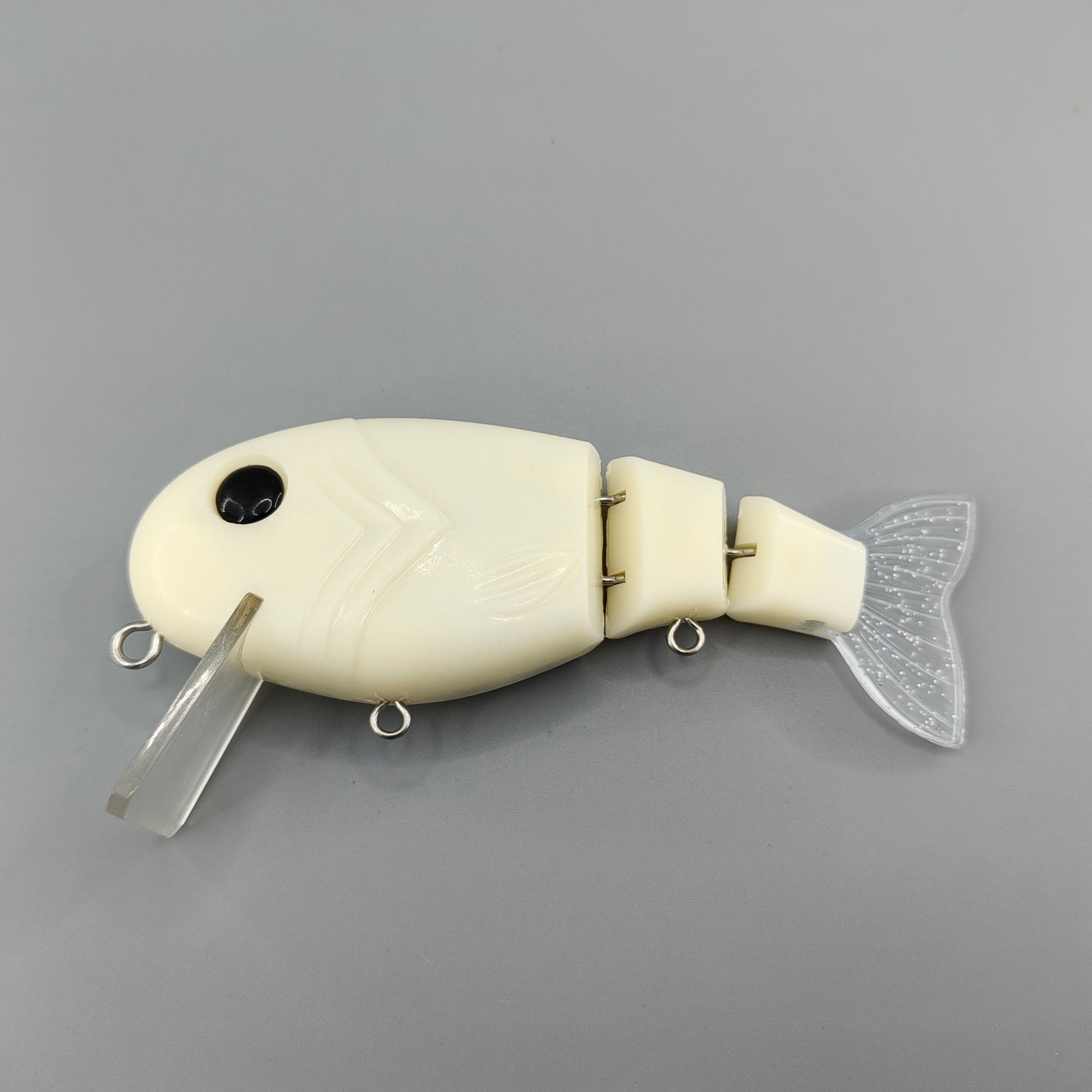 W011 Throwback Swimbait Unpainted Fishing Lure Blank - Custom Lure Online