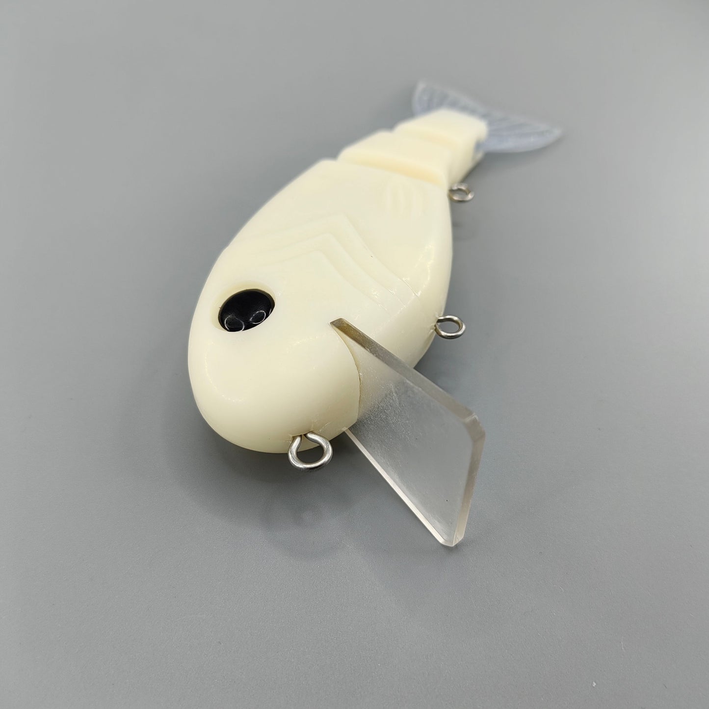 W011 Throwback Swimbait Unpainted Fishing Lure Blank - Custom Lure Online