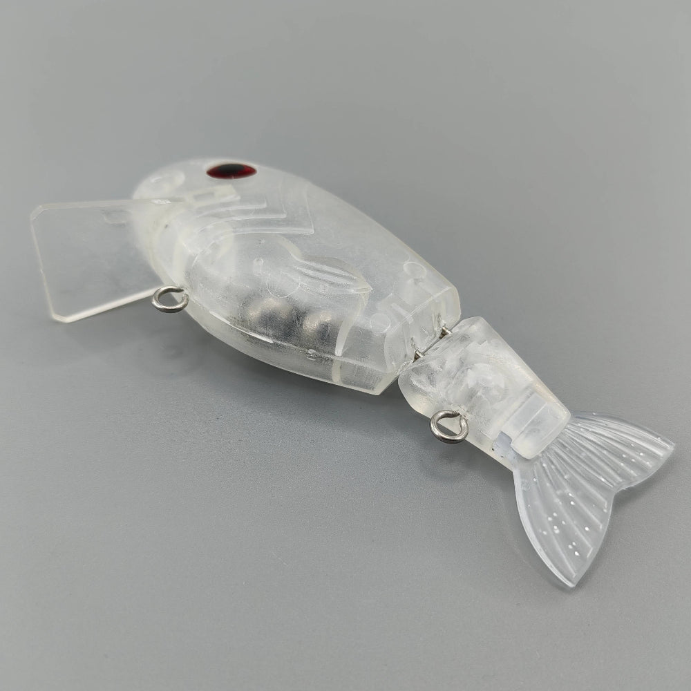 W011 Throwback Swimbait Unpainted Fishing Lure Blank - Custom Lure Online