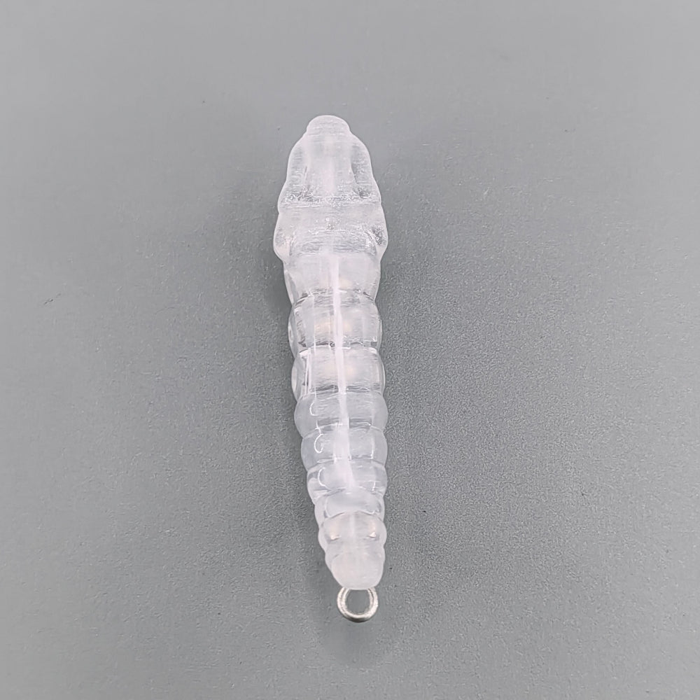 S017 35mm Tiny Worm Sinking Lure Blank