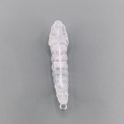 S017 35mm Tiny Worm Sinking Lure Blank