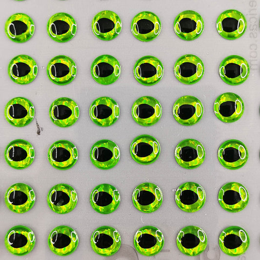 Fishing Lure Eye 3D Tear Drop Pupil Lure Eye Holographic Lure Eyes Making  Fly Tying Fake Fish Eyes DIY Lifelike Realistic Artificial Holographic Fake